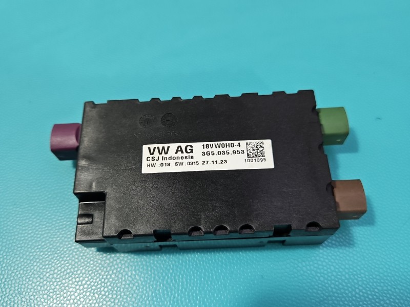 Sterownik moduł Europejska, USB Skoda Superb III 3G5035953