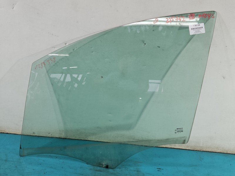 Szyba drzwi przód lewa Renault Modus HB