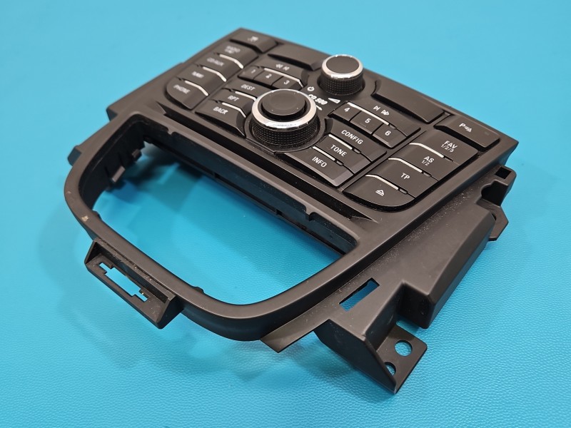 Przełącznik radia nawigacji panel Opel Astra IV J 13346052