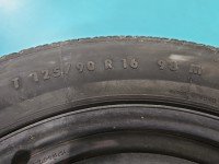 Koło zapasowe 16" dojazdowe dojazdówka Ford Mondeo Mk4 Rozstaw śrub: 5x108, Continental, 125 mm, Profil opony: 90, ET 25...