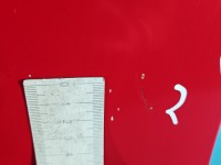 DRZWI PRZÓD LEWE KIEROWCY Skoda Citigo 11-19 5d czerwony