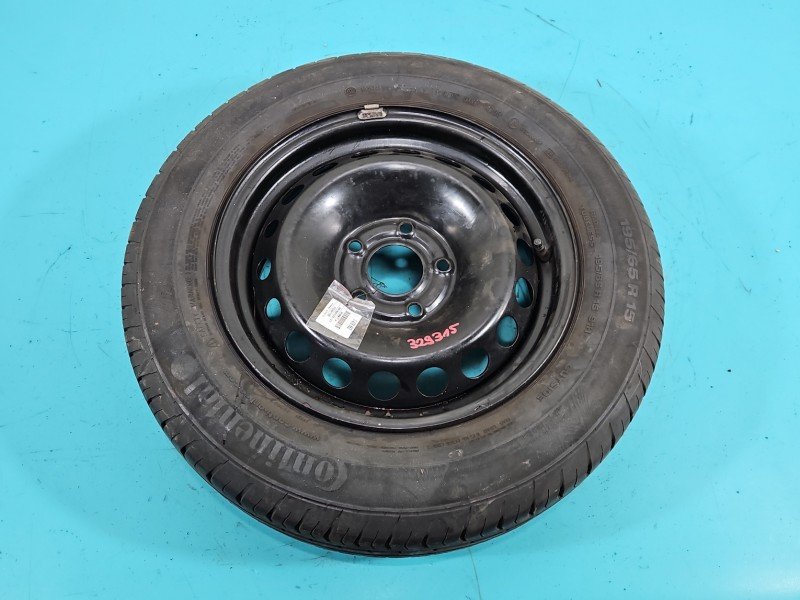 Koło zapasowe 15" dojazdowe dojazdówka Renault Megane III 5x114.3, Continental, 195 mm, Profil opony: 65, CONTINENTAL R15... Koło zapasowe 15" dojazdowe dojazdówka Renault Megane III 5x114.3, Continental, 195 mm, Profil opony: 65, CONTINENTAL R15...