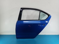 Drzwi tył lewe Skoda Octavia III HB 5d niebieski LF5W/8X8X