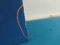 DRZWI PRZÓD LEWE KIEROWCY Citroen C3 I 5d błękitny