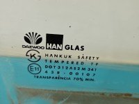 Szyba drzwi przód prawa Daewoo Lanos HB