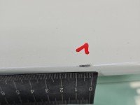Klapa tył Toyota Auris I HB 5d biały 070