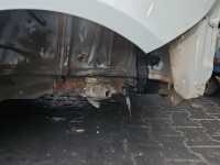 Błotnik tył lewy MERCEDES W176 ćwiartka POLAR SILVER - METALLIC PAINT (761U)