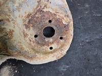 Tylna belka oś tył Fiat Fiorino III 1.3 jtd