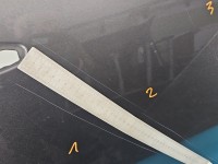 Drzwi tył prawe Peugeot 2008 II HB 5d szary EVL