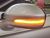 Lusterko lewe pin Ford Fusion USA 12-20 sedan 4d kolor srebrny europa
