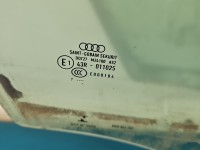 Szyba drzwi przód prawa pasażera Audi A4 B9 2018R PASAŻER sedan