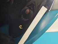 Drzwi tył prawe Citroen DS4 11-15 HB 5d czarny KTV