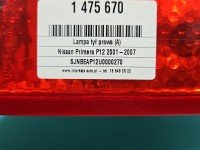 Lampa tył prawa Nissan Primera P12 sedan