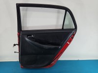 Drzwi tył prawe Toyota Corolla E12 HB 5d czerwony 3E5