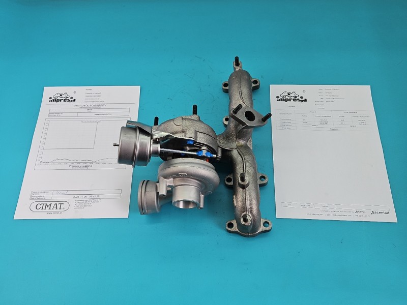 Turbosprężarka Regenerowana Vw Golf IV KP39A-0007, GB5006053100322, 038253016NV410 1.9 tdi 101KM