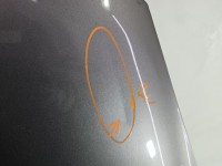 Maska przednia Renault Scenic III szary TEKNG