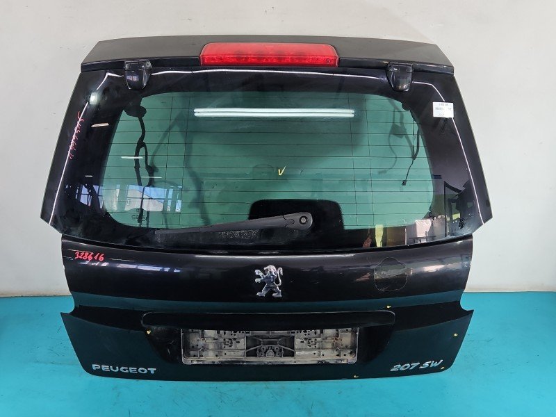 Klapa tył Peugeot 207 kombi 5d czarny EXLD Klapa tył Peugeot 207 kombi 5d czarny EXLD