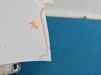 Błotnik przód prawy Skoda Octavia III biały LF9E