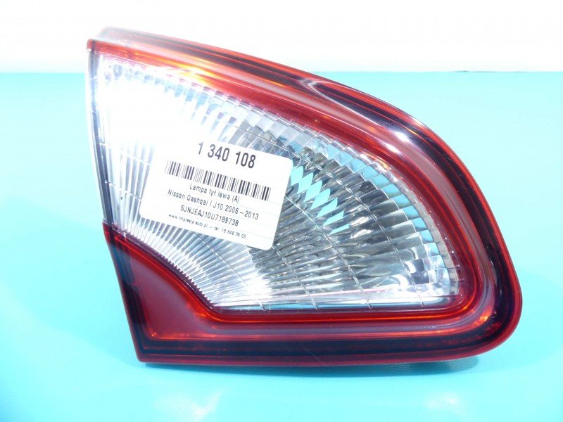 Lampa tył lewa Nissan Qashqai I J10 06-13 HB