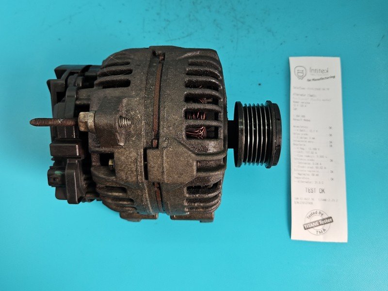 TEST Alternator Renault Modus 8200390675, 0124425037 1.5 dci