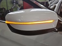Lusterko prawe BMW G30 elektryczny, Europejska, Kod lakieru: 300, 5pin. Rysy, odpryski lakieru europa