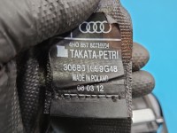 Pas bezpieczeństwa tył środkowy Europejska AUDI A8 D4 4H 4H0857807H