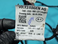 Instalacja Wiązka drzwi tył lewych Skoda Superb IV 3J0971693A