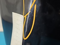 Maska przednia Vw Passat CC czarny LC9X