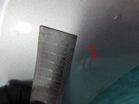 Błotnik przód lewy Peugeot 206 srebrny