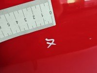 Drzwi tył prawe Seat Ibiza V KJ 6F HB 5d czerwony LS3H