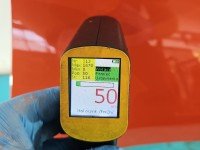 Błotnik przód prawy Opel Corsa F pomarańczowy KVH