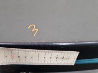 Klapa tył Renault Megane IV sedan 4d grafitowy TEKPN Klapa tył Renault Megane IV sedan 4d grafitowy TEKPN