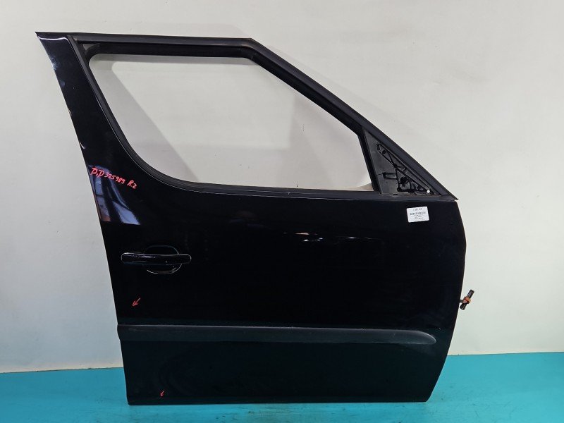 DRZWI PRZÓD PRAWE PASAŻERA Skoda Roomster 5d czarny LF9R