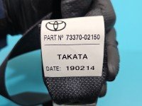 Pas bezpieczeństwa tył lewy Toyota Corolla E16 E18 13-19