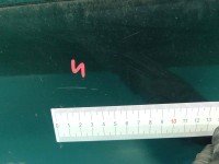 Drzwi tył lewe Toyota Rav4 II 00- HB 5d zielony 6R4