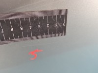 Drzwi tył lewe Mercedes W211 sedan 4d srebrny 744