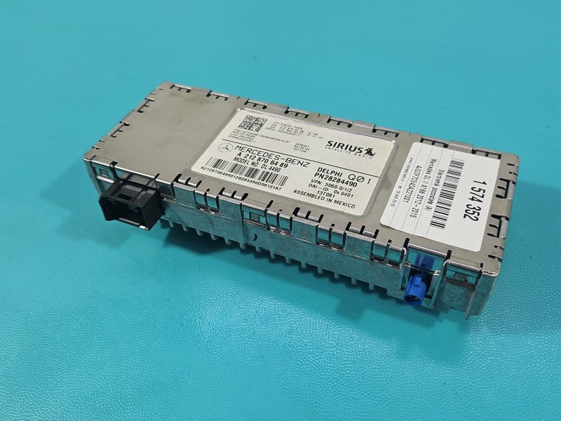 Sterownik moduł radia Mercedes GL II X166 A2128706489