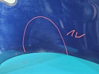 Błotnik przód prawy Vw Polo IV 9N granatowy LB5N