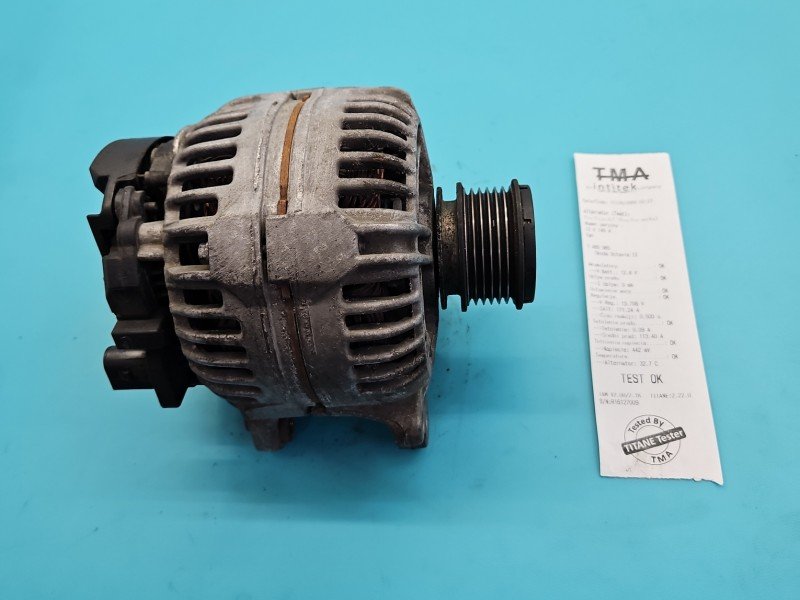 TEST Alternator Skoda Octavia II 0124525525 2.0 tdi (BKD)