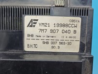 Konsola panel nawiewu Seat Alhambra I 7M7907040B