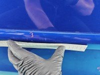 DRZWI PRZÓD LEWE KIEROWCY Mitsubishi Colt Z30 VI 04- 5d niebieski