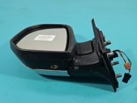 Lusterko lewe pin Citroen Berlingo II HB 5d kolor srebrny EZRC europa