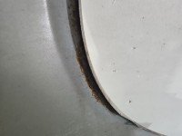 Błotnik przód lewy Bmw e90 srebrny TITANSILBER METALLIC (354)