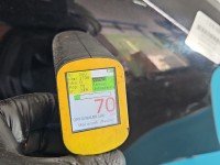 Błotnik przód prawy Vw Sharan II 10- czarny LC9X