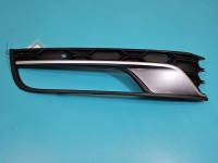 Zaślepka kratka zderzaka lewa atrapa Vw Passat B7 3AA853665E