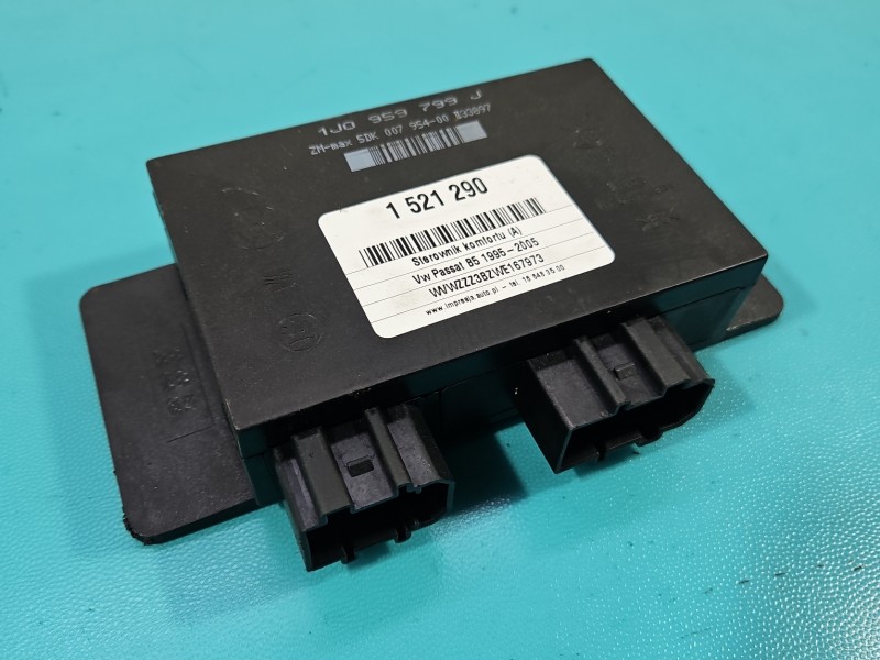 Sterownik moduł komfortu Vw Passat B5 1J0959799J Volkswagen, komfortu