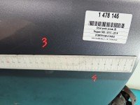 DRZWI PRZÓD PRAWE PASAŻERA Peugeot 508 I 5d srebrny KCAD