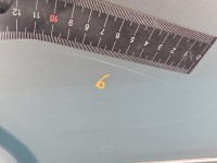 Drzwi tył prawe Mercedes W211 sedan 4d srebrny 744