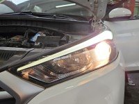 Reflektor lewy lampa przód Hyundai Tucson III 15-20 EUROPA