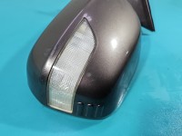 Lusterko lewe HONDA CR-V III 06- el.składane, 9pin, rysy, malowane KOLOR Y578M europa